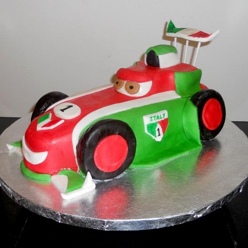 Cars Inspired Birthday Cake