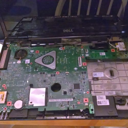 Clients laptop in the middle of hardware repair se
