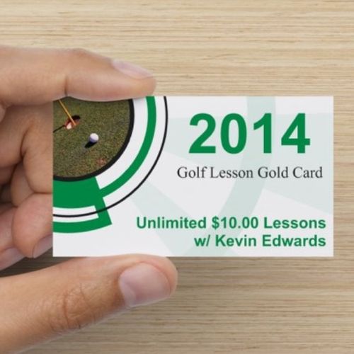 Unlimited ten dollar golf lessons in 2014