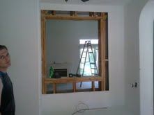 before the infill