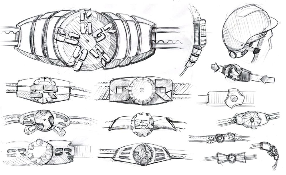 helmet fit system redesign for Shred Ready.