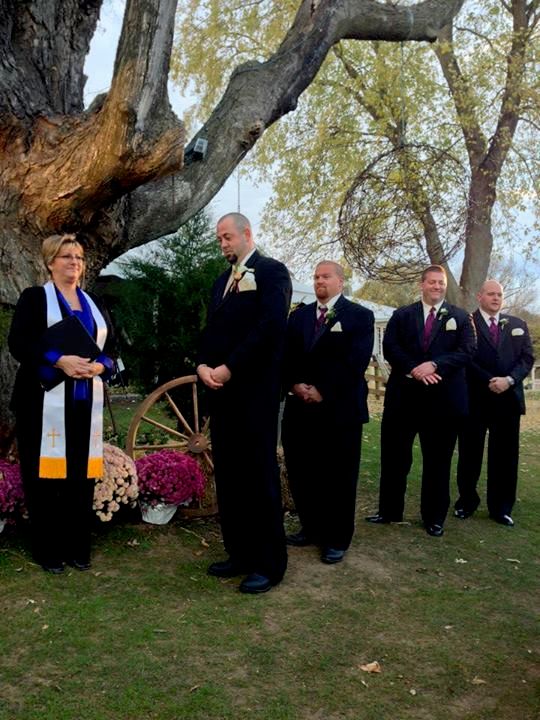 Loch Nairn Golf Course Garden Wedding