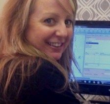 Diana, Internet Marketing Account Manager, works w