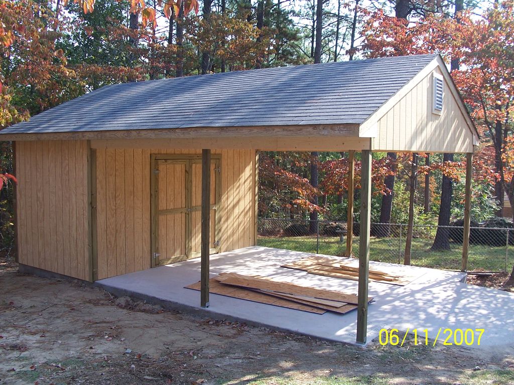 Hillendale Carport and Shed