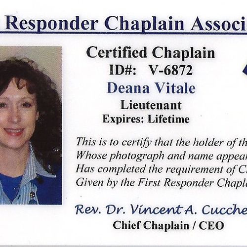 Chaplain Credentials