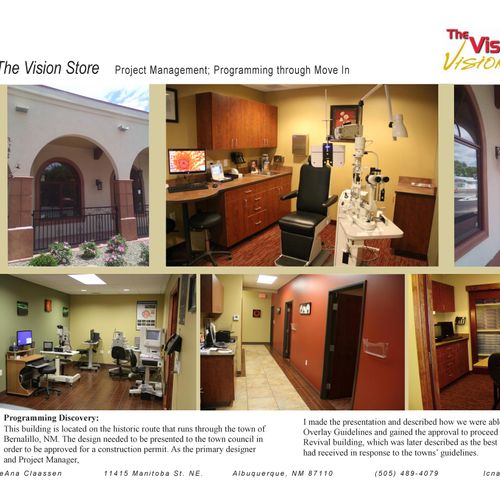 The Vision Store
Southwest style designed to creat