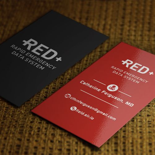 RED - Business Card Design