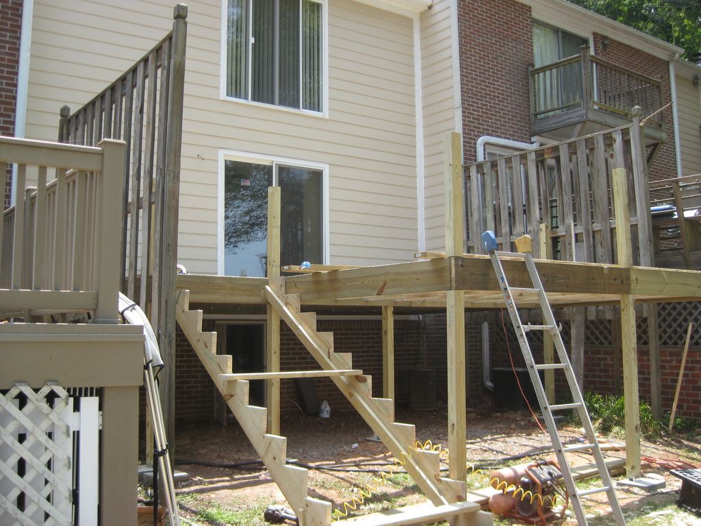 removed and replaced deck