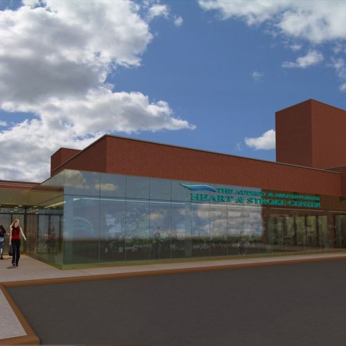 Proposed South Hampton Breast Center main entrance