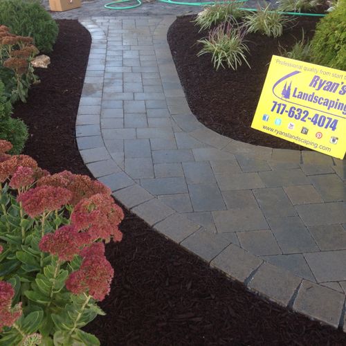 Hanover Architectural Products Pavers Install Ryan