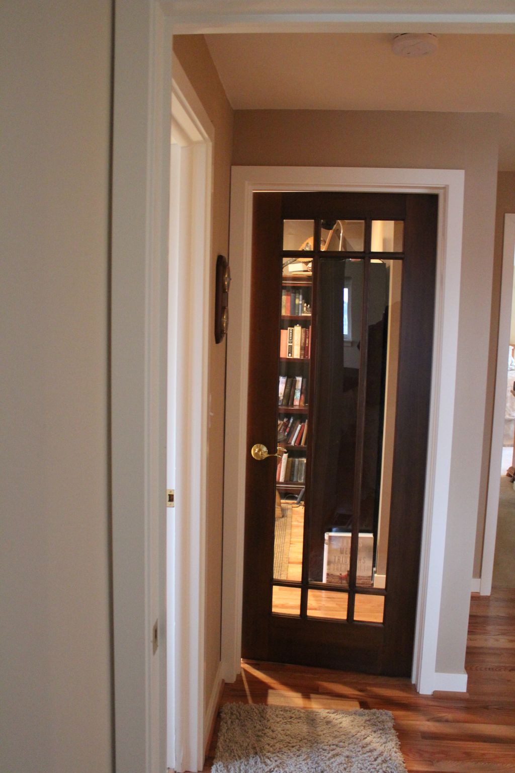 interior VG fir stained door