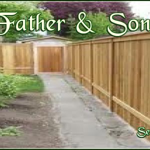 Father & Son Fence and Retaining Wall Service
