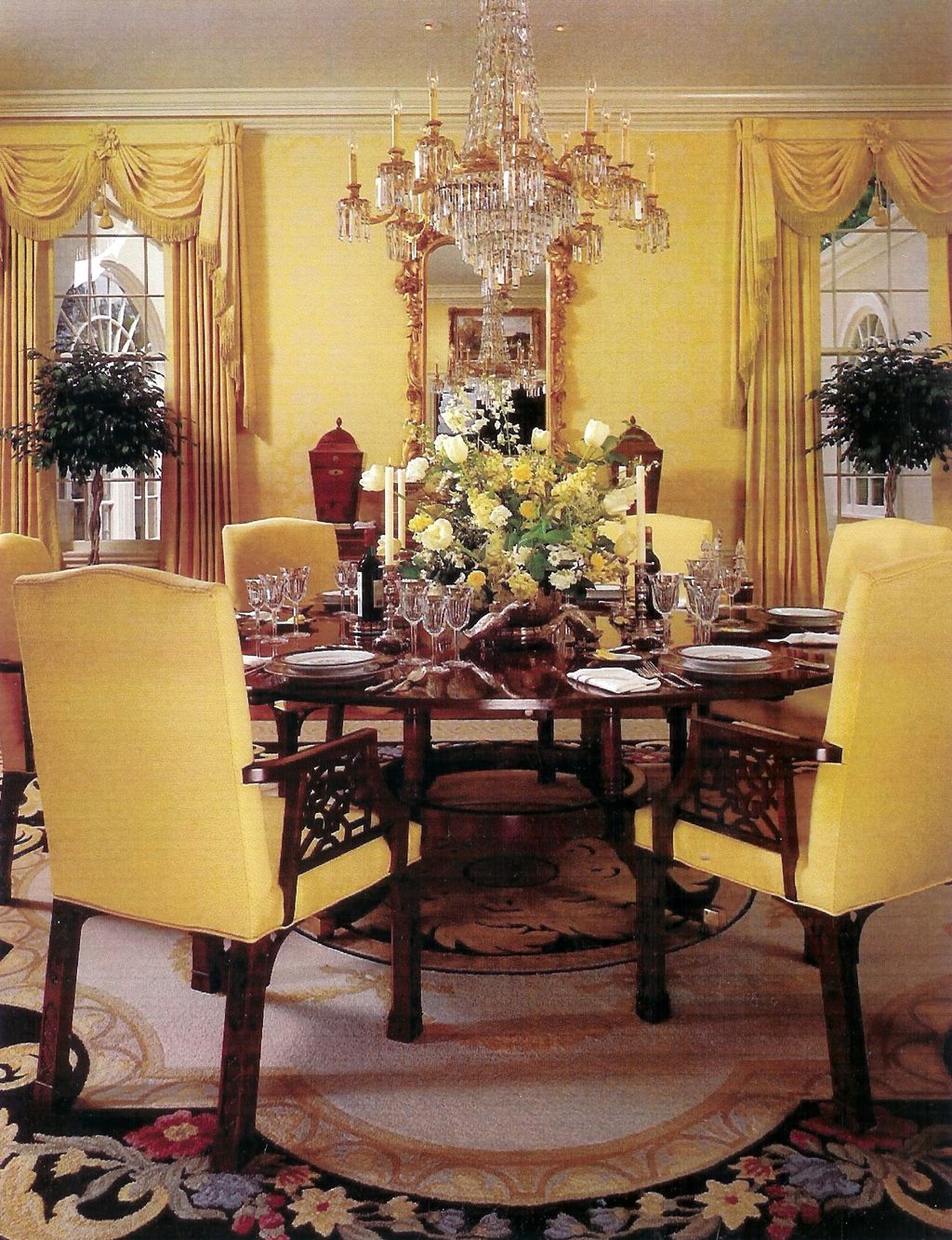 Traditional dining room