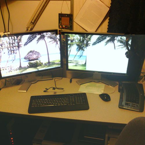 dual monitor systems