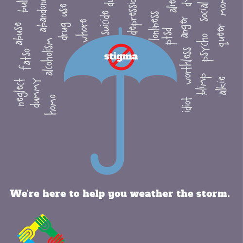 Weather the storm poster for College of San Mateo