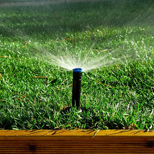 Properly installed and adjusted irrigation helps c