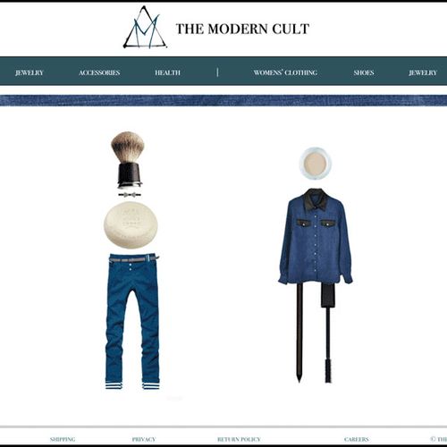 Modern Cult Webdesign