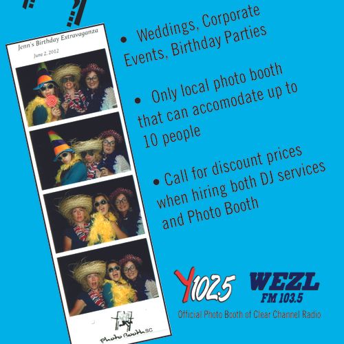 Don't forget...RIC RUSH can provide PHOTO BOOTH Se