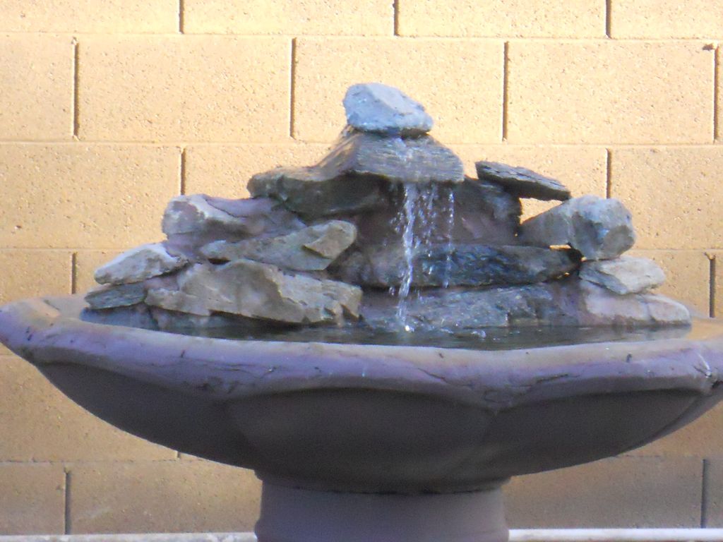 Garden water fountain I created