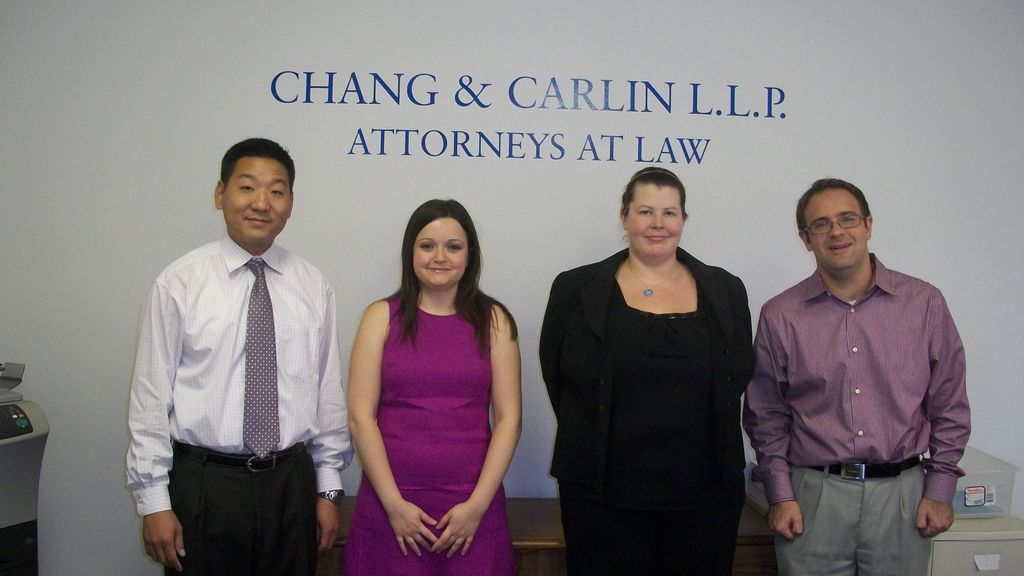 The whole Chang and Carlin, LLP team! David, Marin