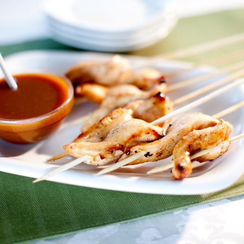 Chicken Satay w/dipping sauce