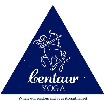 Centaur Yoga Logo by Annie Ruygt Design and Illust