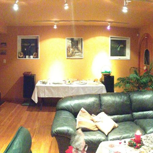 living room-panoramic view