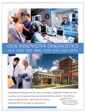 Capital Regional Medical Center, Magazine Ad