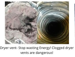 Dryer Vent Before & After
