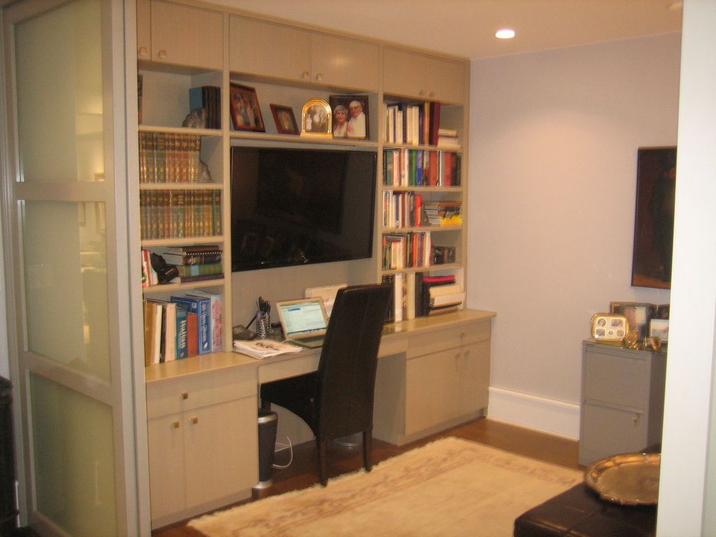 One of the custom home offices I recently complete