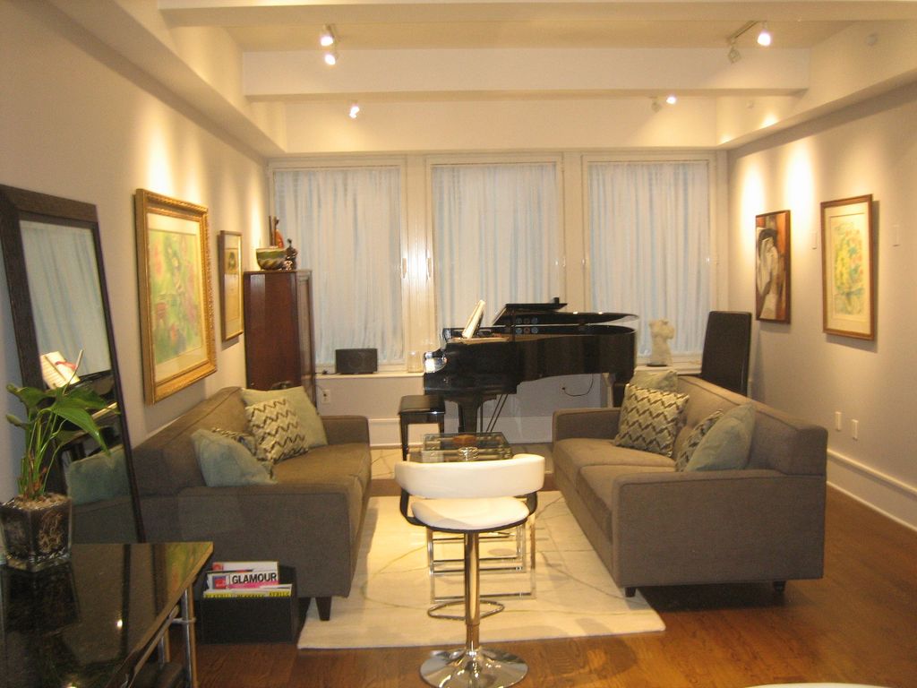 Living Room Interior of a clean, well-lighted spac