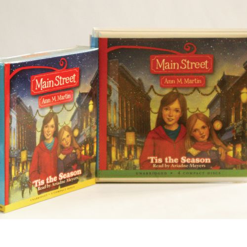 Main St Audio book packaging