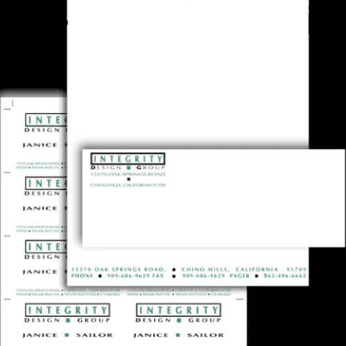 Client: Integrity Inc.
Branding and Stationery
Ill