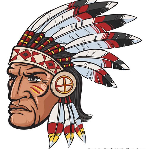 Indian Chief vector character illustration for New