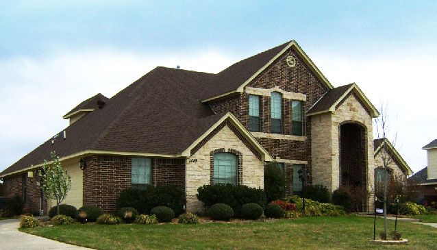 Exterior of custom home design/build.