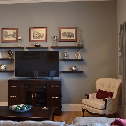 Family Room Redesign