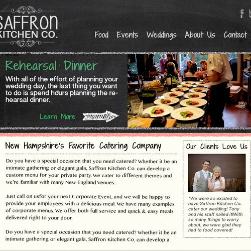 Saffron Kitchen Co. - We worked with Tony at SKC t