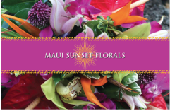 Maui Sunset Florals