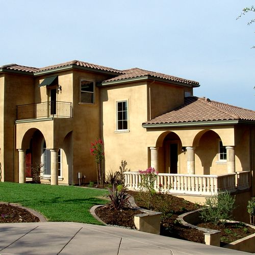 Tuscan Villa custom home