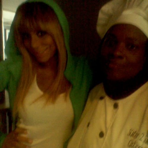 A lunching with Tamar Braxton
