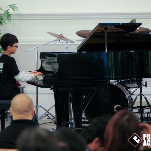 Poprock Academy Piano Student Performs