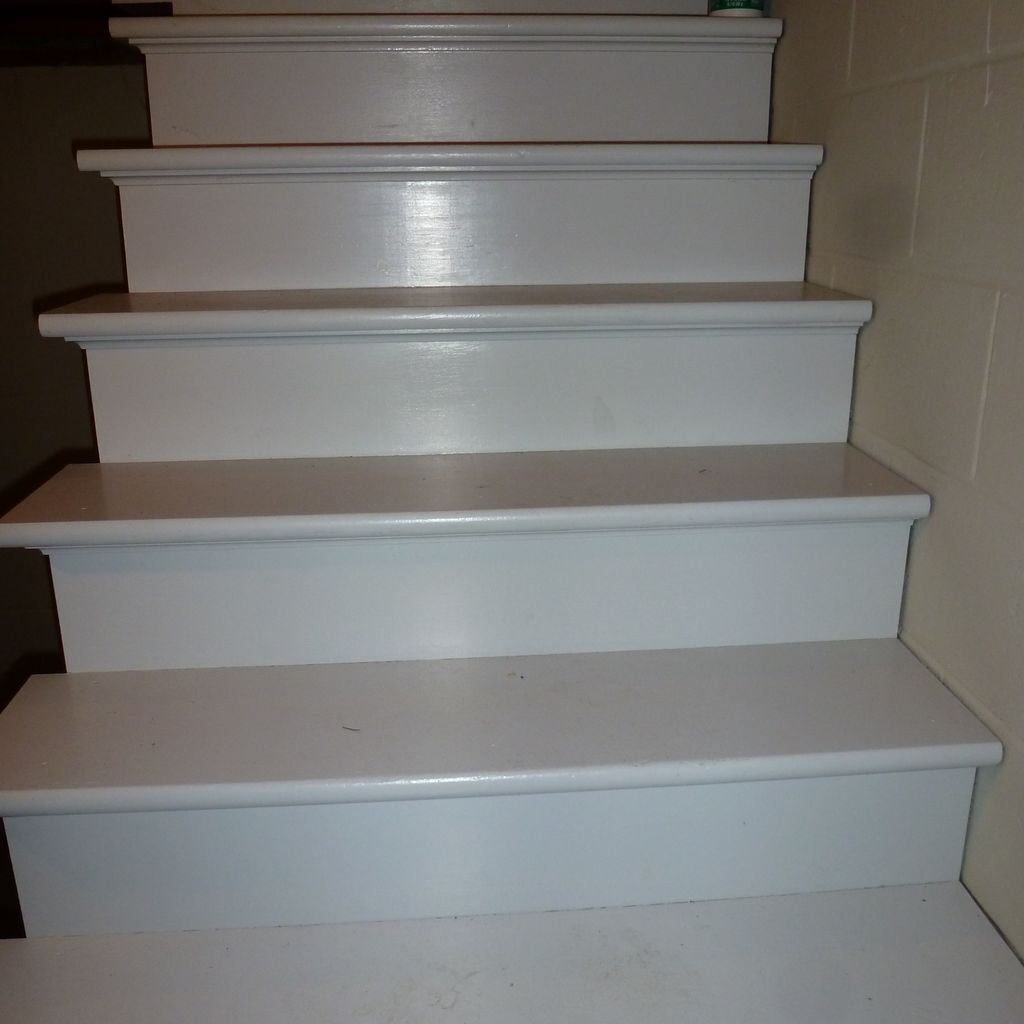 Basement stairs.