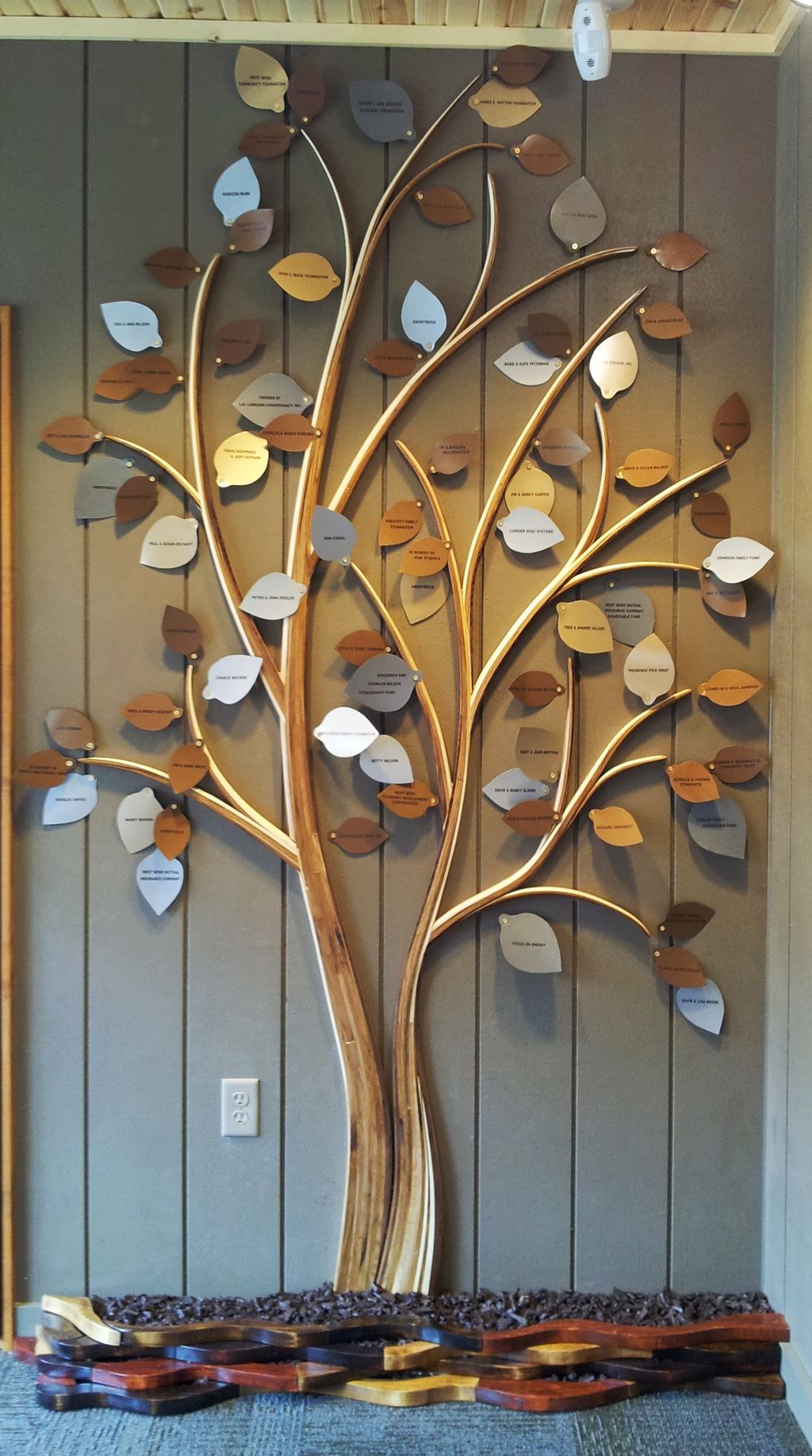 donor recognition tree of native hardwoods