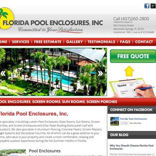 Florida Pool Enclosures
www.floridapoolenclosures.