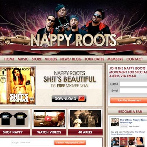 Nappy Roots
http://www.nappyroots.com
Our Work: Cu