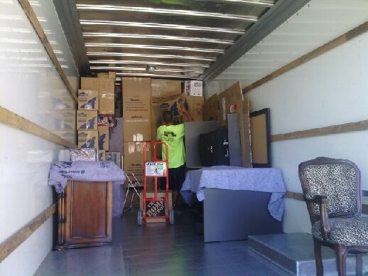 Loading 26ft truck