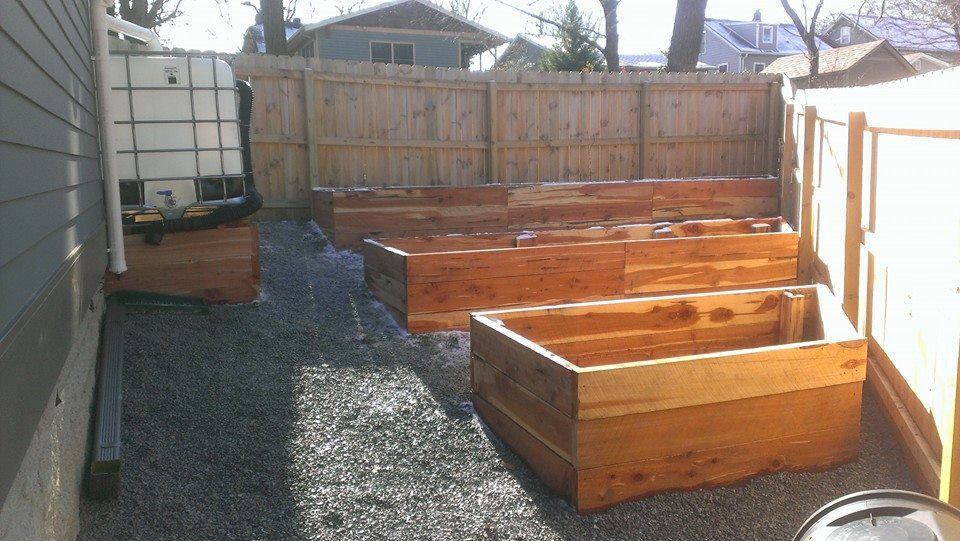 Urban Farming at its best including 275 gallons of