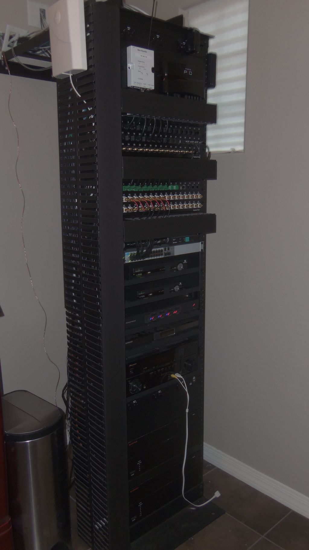 Big "techy" project. This home has all of its' tec