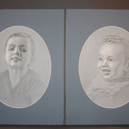 Brother & Sister - Personal Portrait Commission