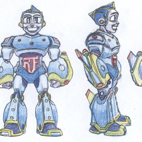Robot Rotations - Toy Concept Designs for Robot Fa